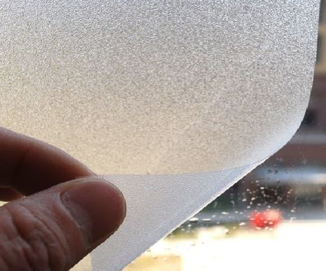 芷江县玻璃门外面粘广告用什么材料好？